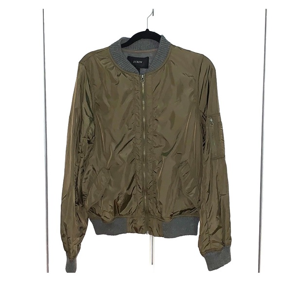 J.Crew Bomber Jacket - Picture 1 of 5
